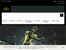 Tablet Screenshot of cicliscotto.it